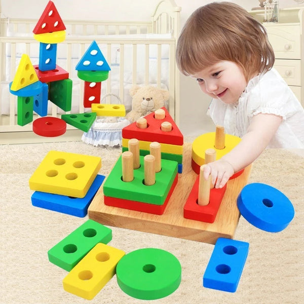 Colorful Shape Sorting Fun